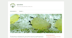 Desktop Screenshot of aphidnet.org